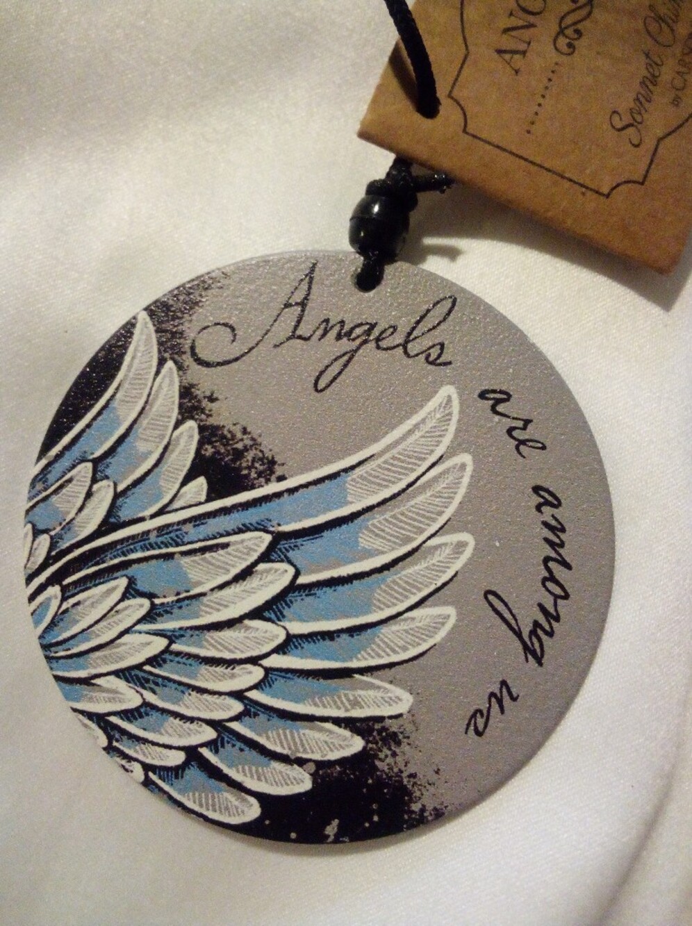 Sonnet Wind Chimes By Carson Angels NWT - Picture 3 of 5